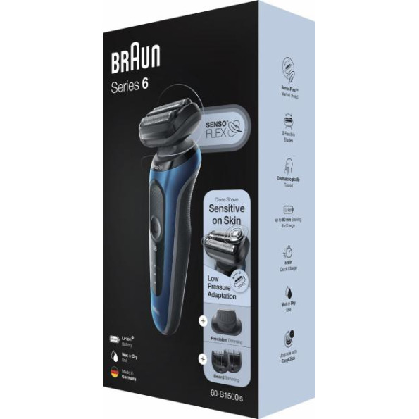 Бритва Braun 60-B1500 s Series 6 -
Фото 4 Бритва Braun 60-B1500 s Series 6 -
Фото 4