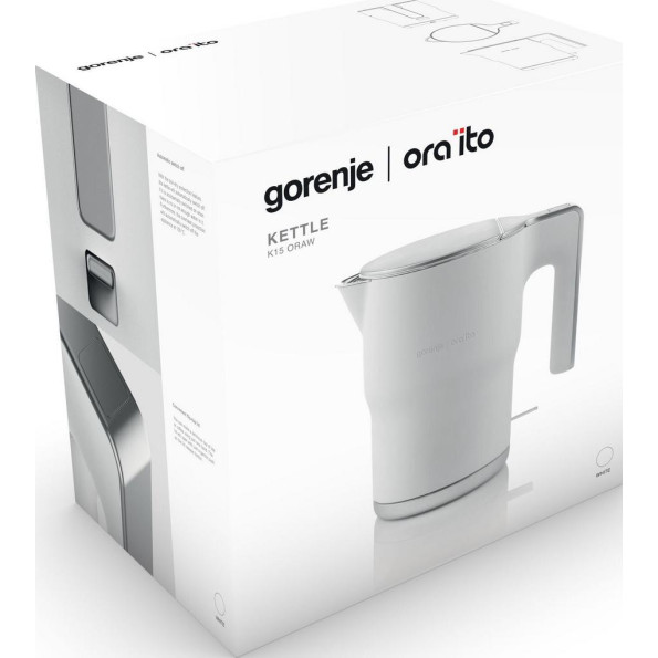 Електрочайник Gorenje K 15 ORAW -
                                                        Фото 5