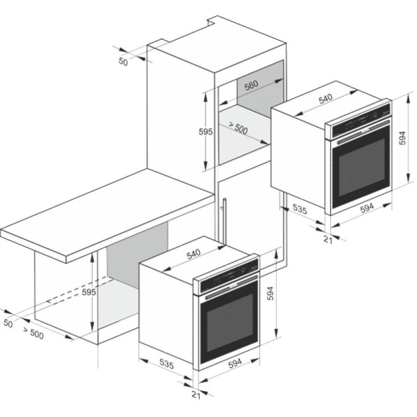 Духовой шкаф Kaiser EG 6345 Em -
                                                        Фото 4