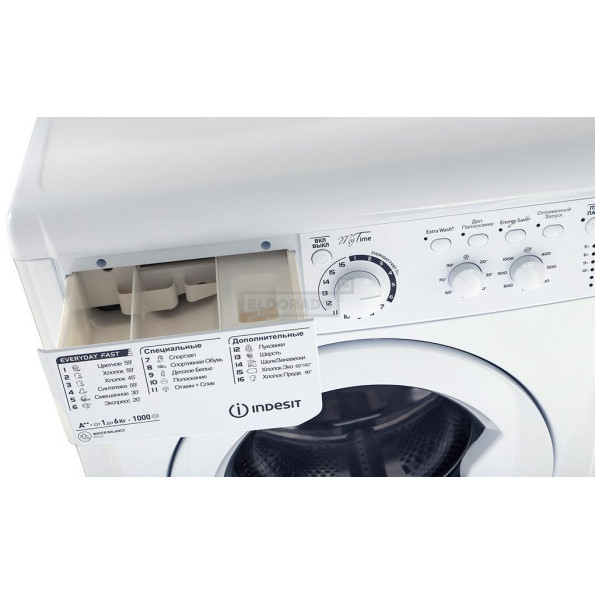 Пральна машина Indesit E2SC 2160 W UA -
                                                        Фото 3