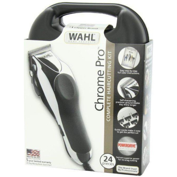 Машинка для стрижки Wahl ChromePro DeLuxe 79524-2716 -
                                                        Фото 2
