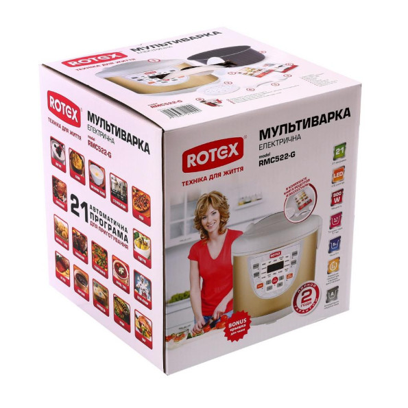 Мультиварка Rotex RMC 522-G -
                                                        Фото 6