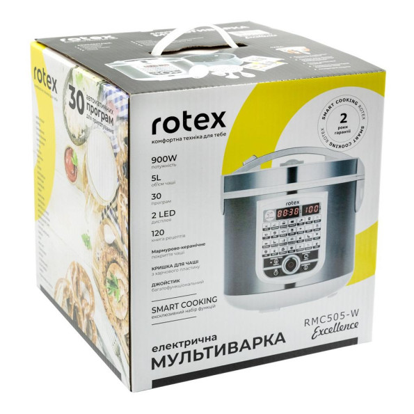 Мультиварка Rotex RMC505-W Excellence -
                                                        Фото 7