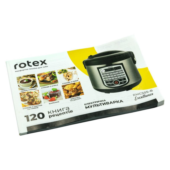 Мультиварка Rotex RMC505-B Excellence -
                                                        Фото 2