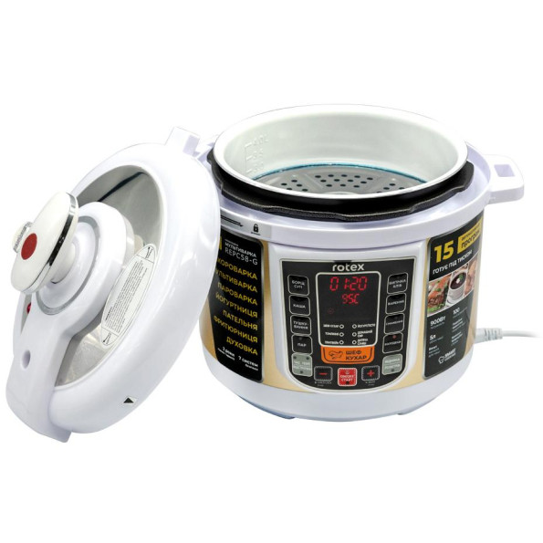 Мультиварка Rotex REPC 58-G -
                                                        Фото 4