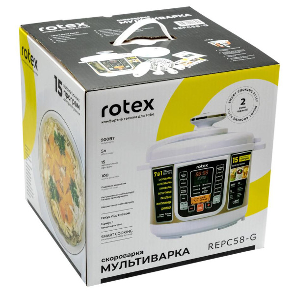 Мультиварка Rotex REPC 58-G -
                                                        Фото 5