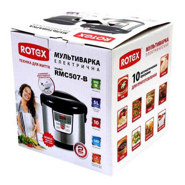 Мультиварка Rotex RMC 507-B -
                                                        Фото 3