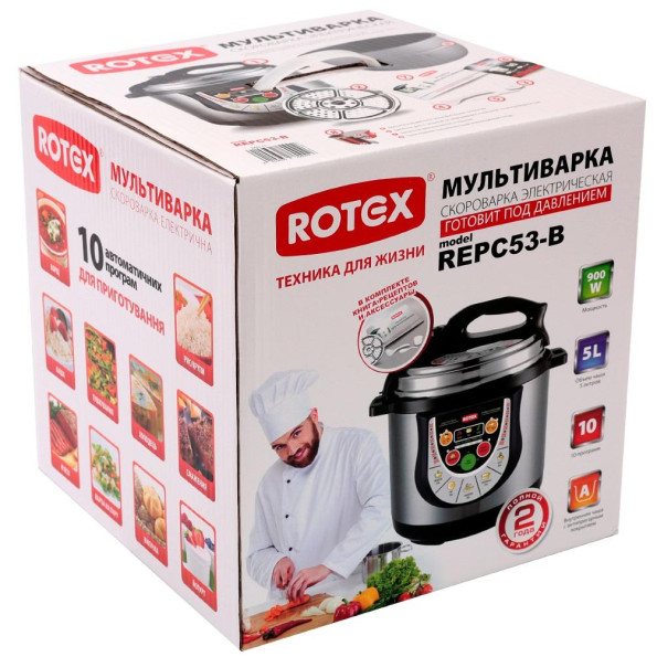 Мультиварка Rotex REPC 53-B -
                                                        Фото 6