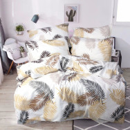 Двуспальный постельный комплект с перьями