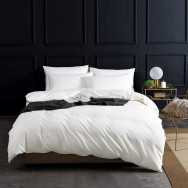 Евро постельный комплект Белый 355155