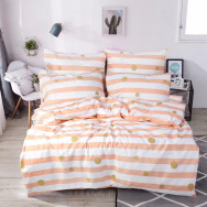 Двойной постельный комплект Бежевый 355292