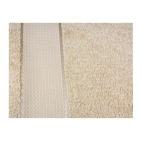 Махровый плед бежевый 200х220 см -
                                                        Фото 2