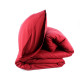 Двуспальный постельный комплект красный микрофибра 249059 -
                                                        Фото 2