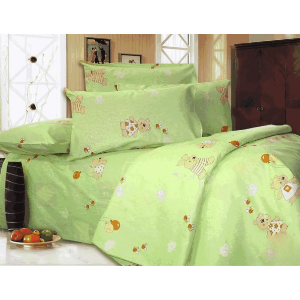 Простынь 110х140 см салатовая 372885