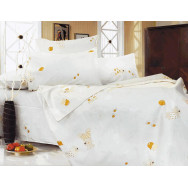 Наволочка бежевая узор 50х70 см бязь