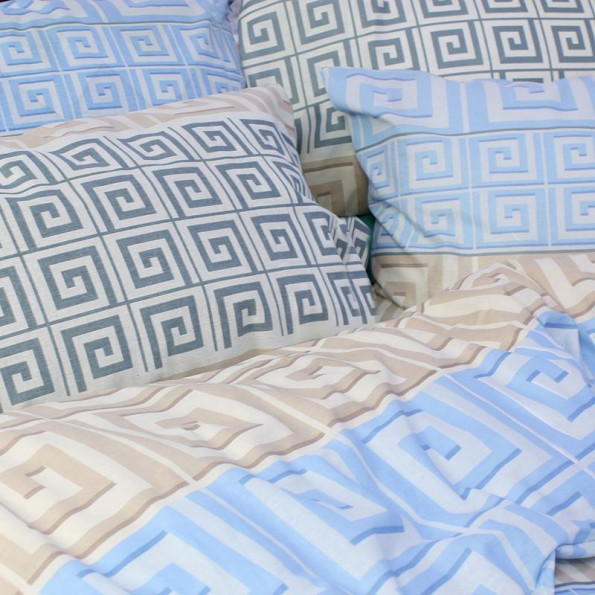 Семейный постельный комплект бязь голубого цвета 328168 -
Фото 3 Семейный постельный комплект бязь голубого цвета 328168 -
Фото 3