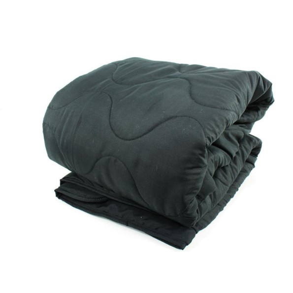 Одеяло силиконовое 155х215 см микрофибра черного цвета 327017 -
                                                        Фото 2