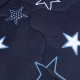 Одеяло ватное двуспальное 100% микрофибра синего цвета 326971 -
                                                        Фото 2