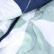 Одеяло силиконовое полуторное 100% микрофибра синего цвета 326994 -
                                                        Фото 2