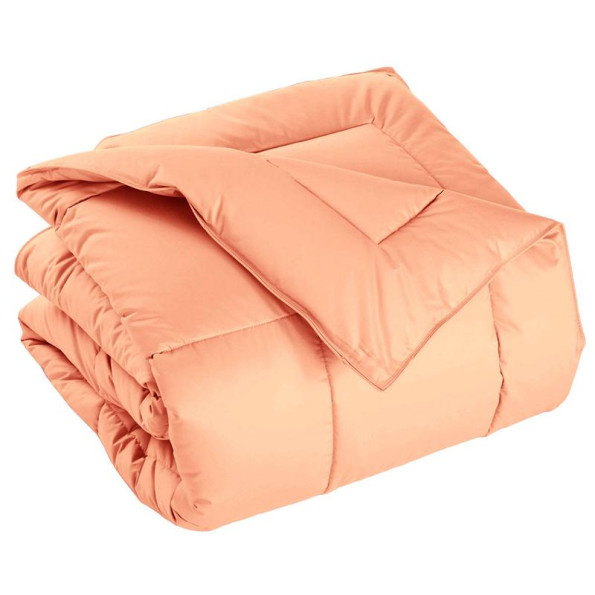 Одеяло двуспальное силиконовое 170х210 см Коралловое