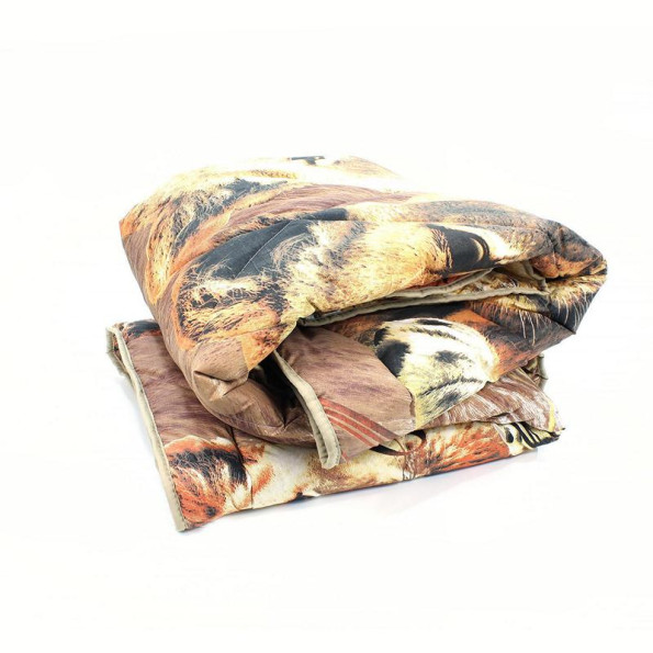 Ковдра євро силіконова 195х215 см Бежева -
                                                        Фото 2