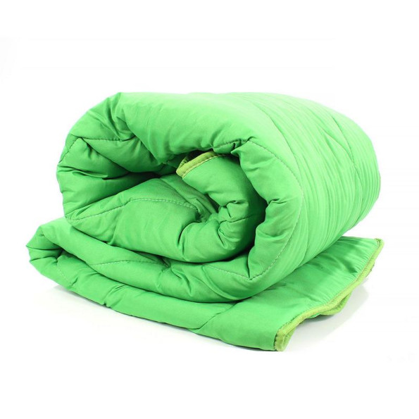 Одеяло евро силиконовое 195х215 см Зеленое