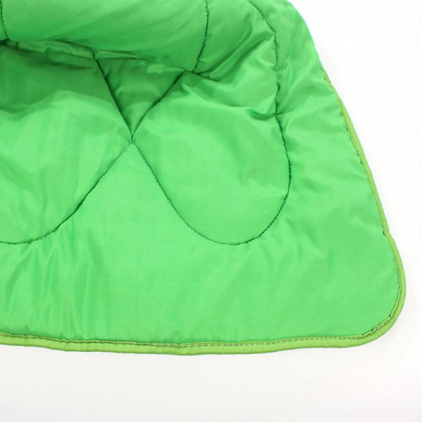 Одеяло силиконовое микрофибра двуспальное зеленого цвета 327053 -
                                                        Фото 4