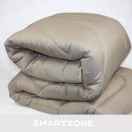 Ковдра ватяна полуторна сіра Зима