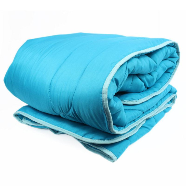 Ковдра євро силіконова 195х215 см Бірюзова -
                                                        Фото 3