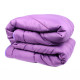 Одеяло евро силиконовое 195х215 см Фиолетовое -
                                                        Фото 1