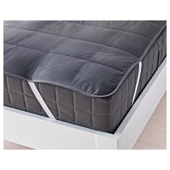 Наматрасник LUXE 200х220 серый