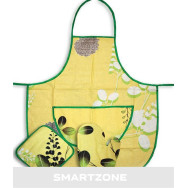 Кухонный набор бязь желтого цвета 326696