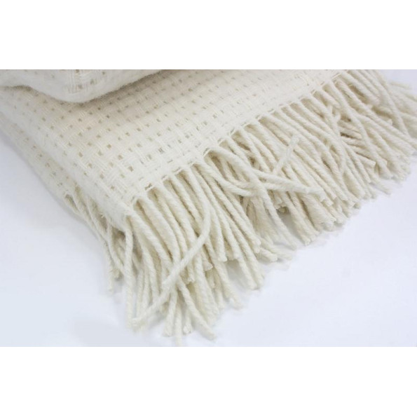 Плед 200х140 см из шерсти -
                                                        Фото 3