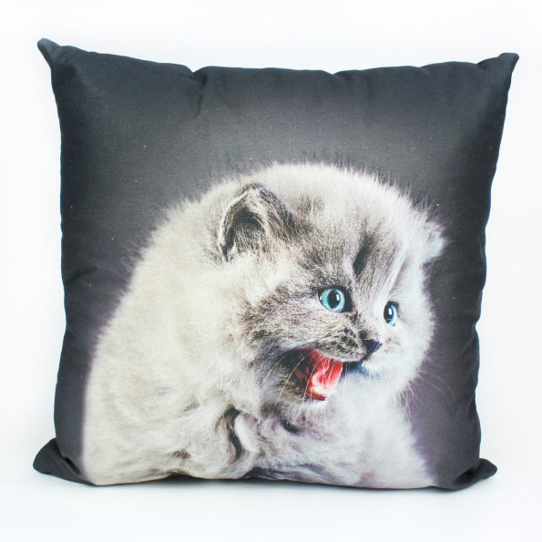 Подушка декоративная 40х40 см сублмация кот 372850