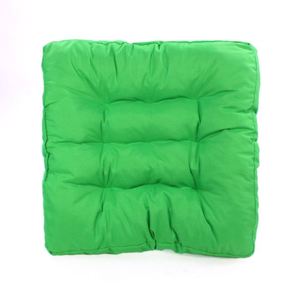 Подушка на стул 50х50 см салатовая 373053