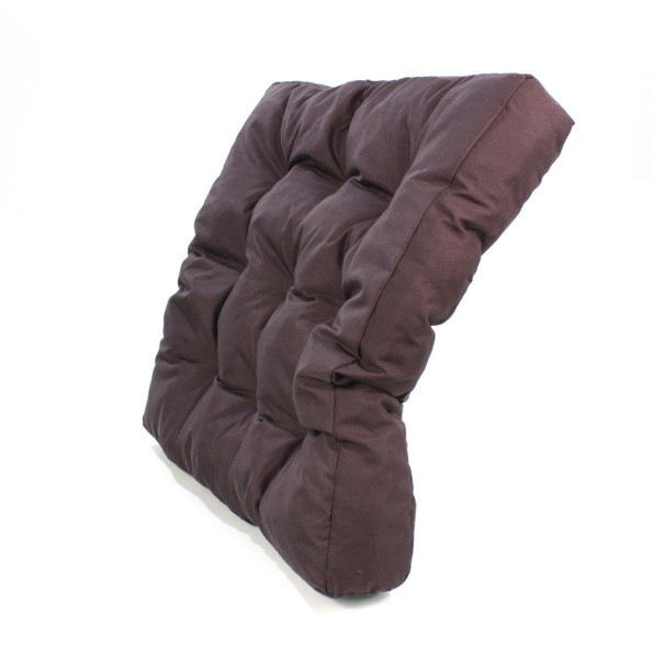 Подушка на стул 50х50 см коричневая 373065 -
                                                        Фото 2