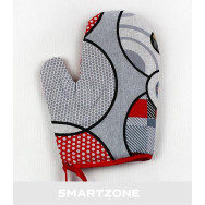 Прихватка 100% хлопок красного цвета; серого цвета 327557