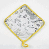 Прихватка хлопковая серая 0099