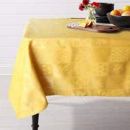 Прямоугольная скатерть 145х270 см Горчичная 328194