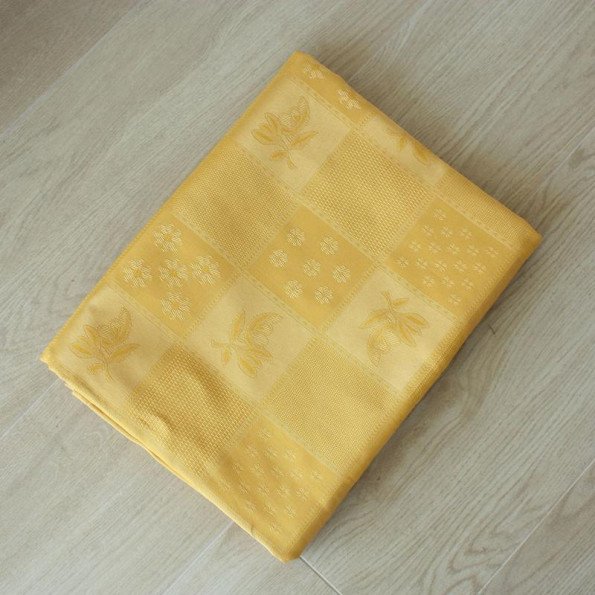 Прямоугольная скатерть 145х270 см Горчичная 328194 -
                                                        Фото 2