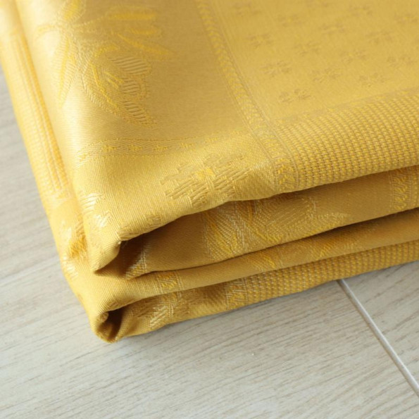 Прямоугольная скатерть 145х270 см Горчичная 328194 -
                                                        Фото 4