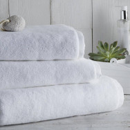 Рушник махровий Для обличчя 50х90 см Білий 250846