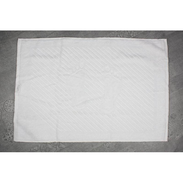 Рушник махровий Для ніг 50х70 см Білий 250920 -
                                                        Фото 2