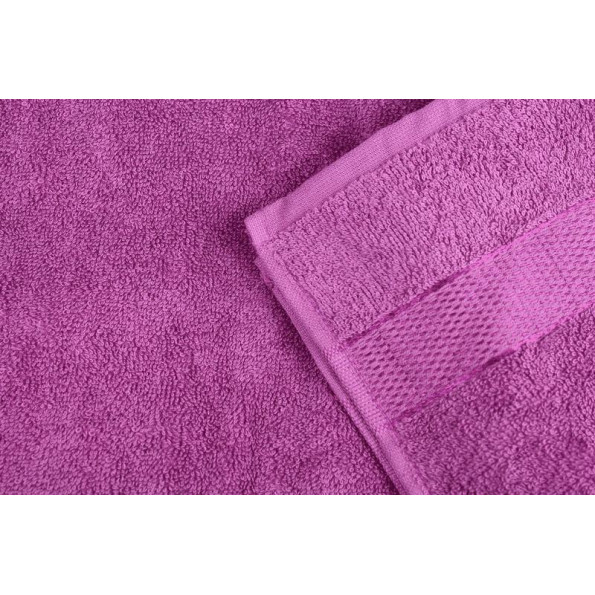 Рушник махровий Банний 140х70 см Рожевий 250885 -
                                                        Фото 2