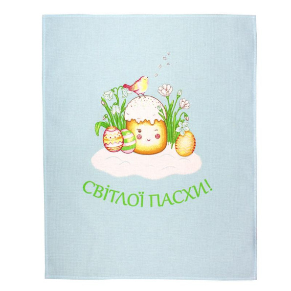 Рушник Кухонний 48х70 см Блакитний 250935