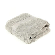 Рушник махровий Для обличчя 50х90 см Сірий 250915