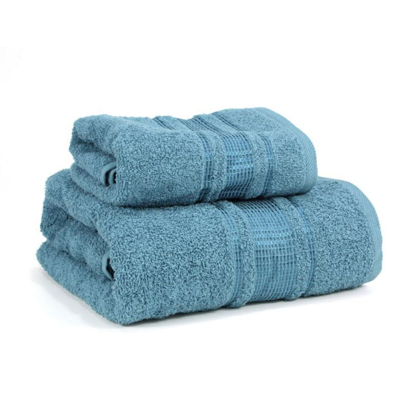 Полотенце махровое Для лица 50х90 см Синий 355330 -
                                                        Фото 5