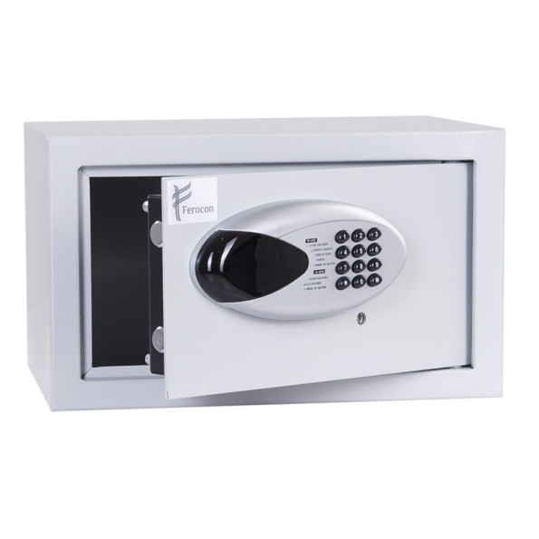 Мебельный сейф FEROCON БС-22Е.7035, электронный замок, 370х220х300, 7.8 кг с электронным кодовым замком -
                                                        Фото 2 Мебельный сейф FEROCON БС-22Е.7035, электронный замок, 370х220х300, 7.8 кг с электронным кодовым замком -
                                                        Фото 2