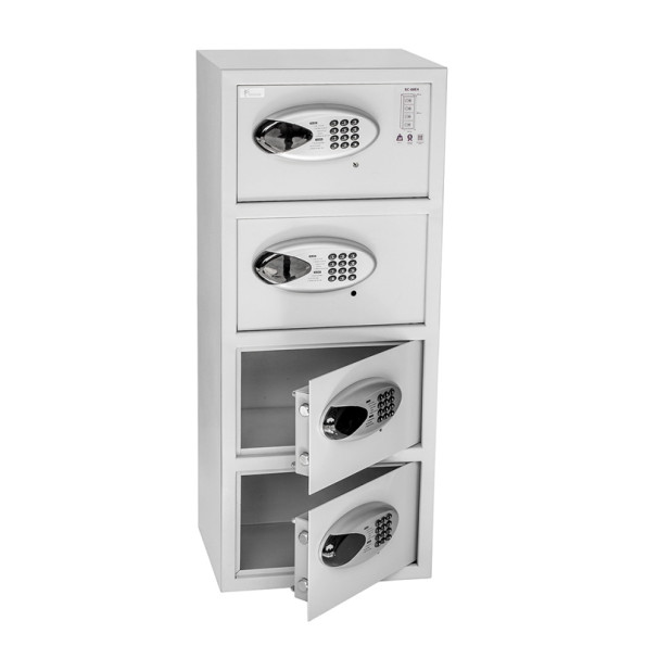 Офисный сейф FEROCON БС-88Е4.7035, 370х880х300, электронный замок, 28 кг с электронным кодовым замком -
                                                        Фото 2