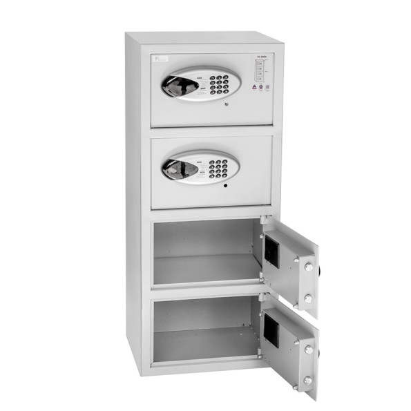 Офисный сейф FEROCON БС-88Е4.7035, 370х880х300, электронный замок, 28 кг с электронным кодовым замком -
                                                        Фото 3